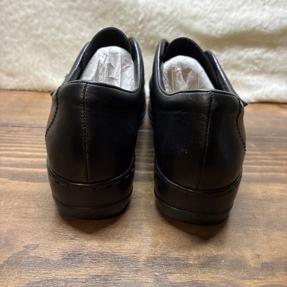 Rieker Loafers Flats Women Black EUR 41 (US 10) Leather Walking Anti Stress GUC - Picture 8 of 11